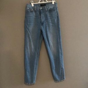 Light Wash Just Black High Waisted Jeans